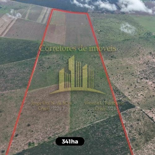 Área Rural, Área de terra