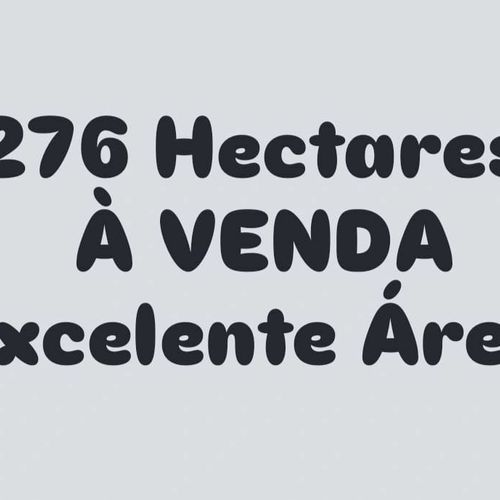 Area Rural, Área de terra